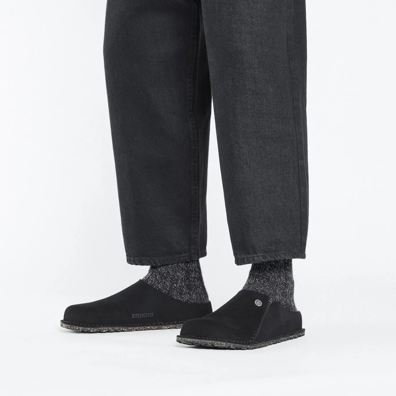 Birkenstock Slippers<Zermatt Premium Black