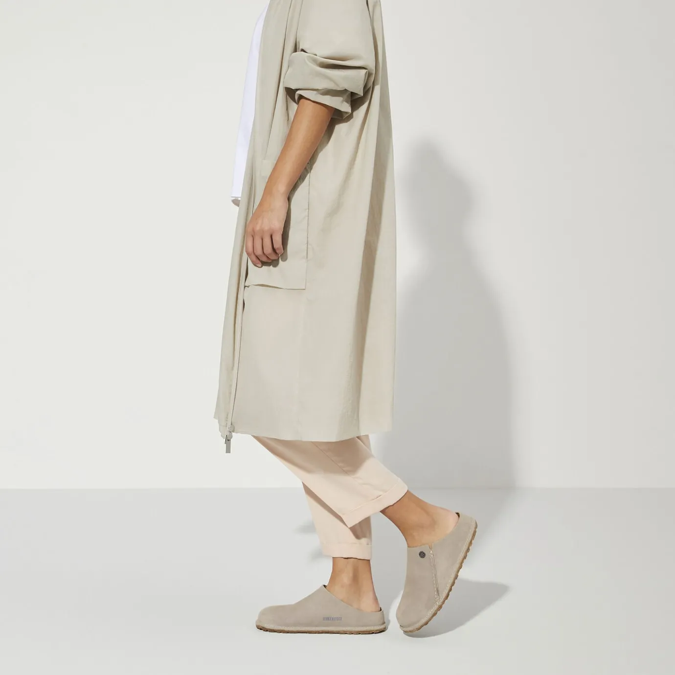 Birkenstock Slippers<Zermatt Premium Stone Coin