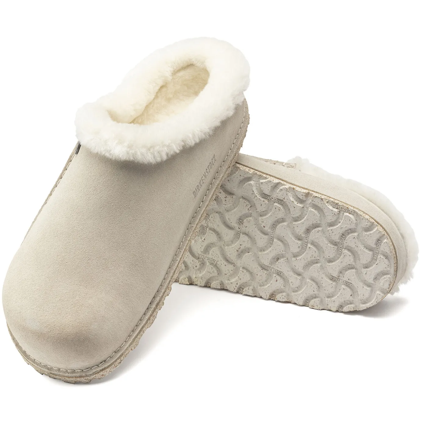 Birkenstock Slippers<Zermatt Premium Antique White
