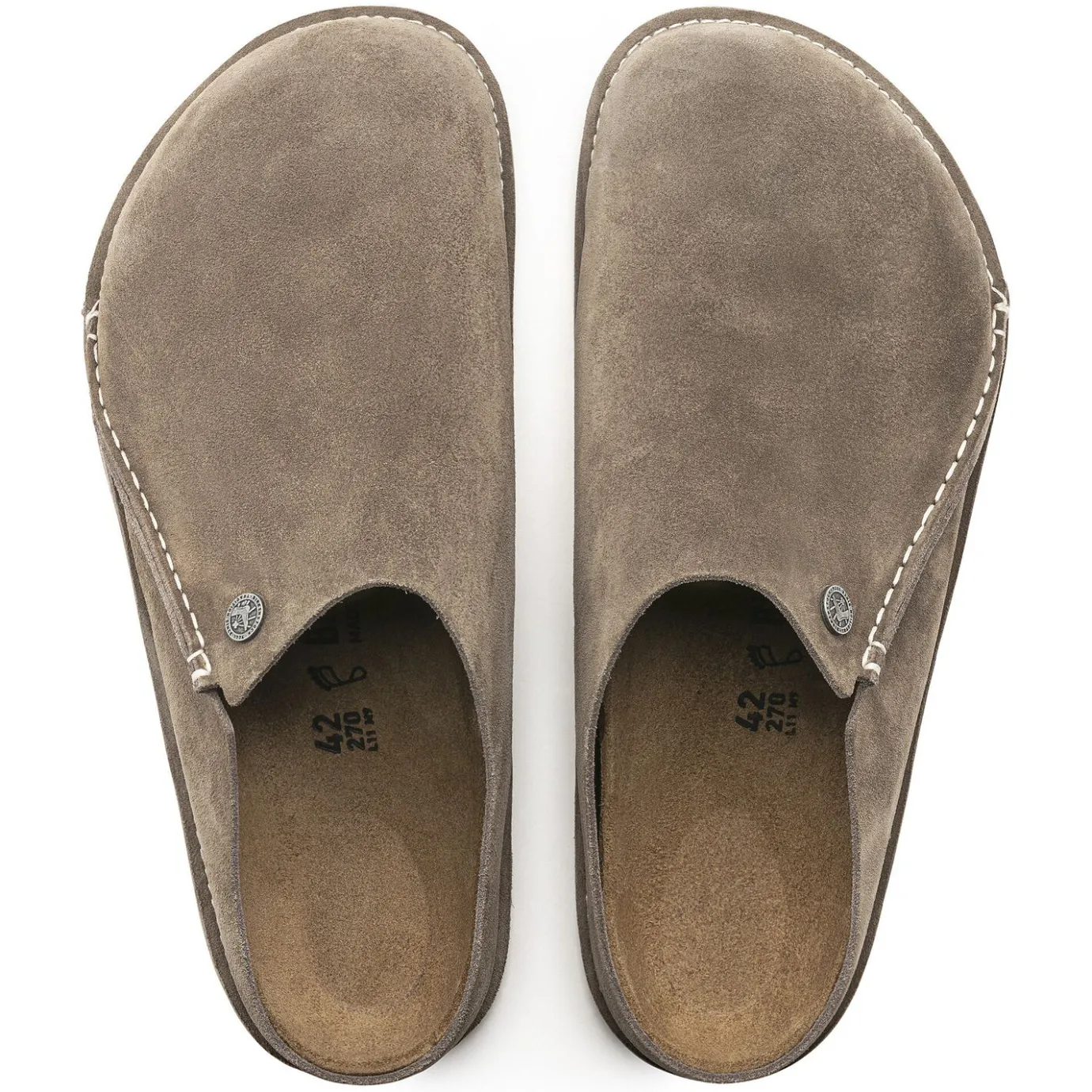 Birkenstock Slippers<Zermatt Premium Gray Taupe
