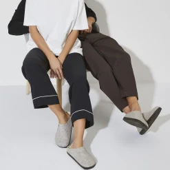 Birkenstock Slippers<Zermatt Shearling Light Grey
