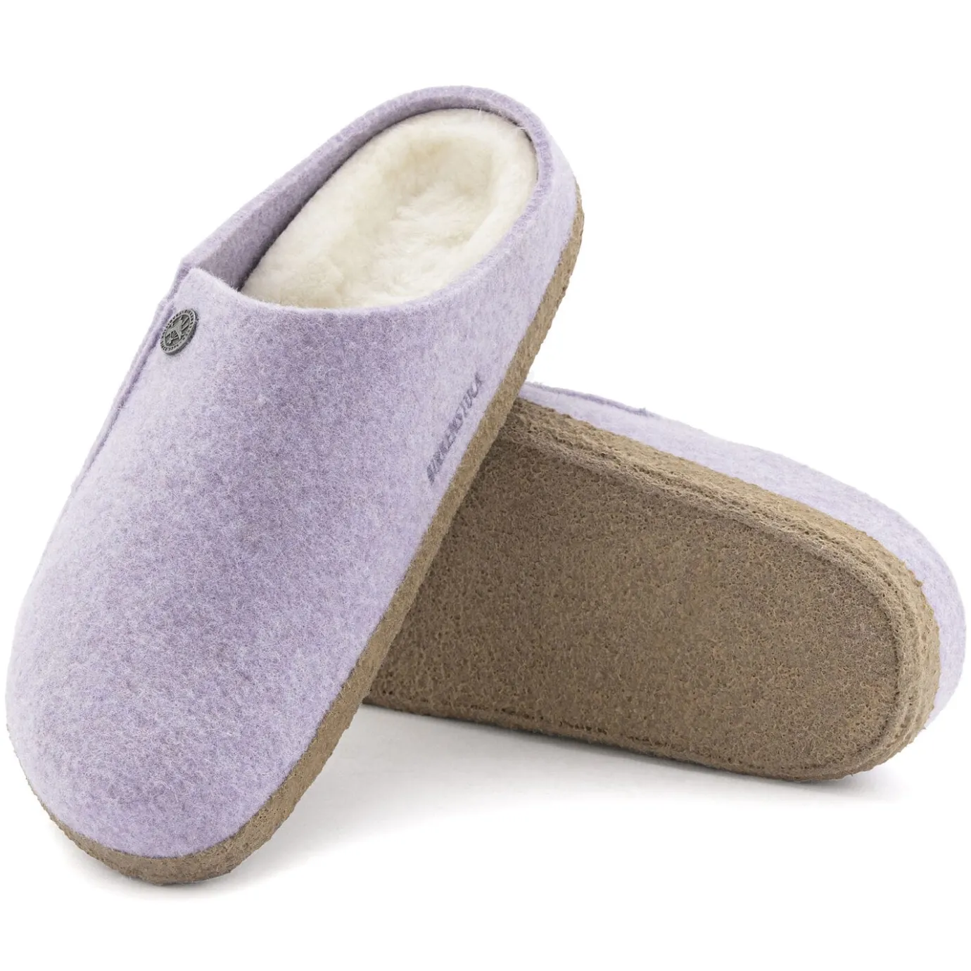 Birkenstock Slippers<Zermatt Shearling Purple Fog