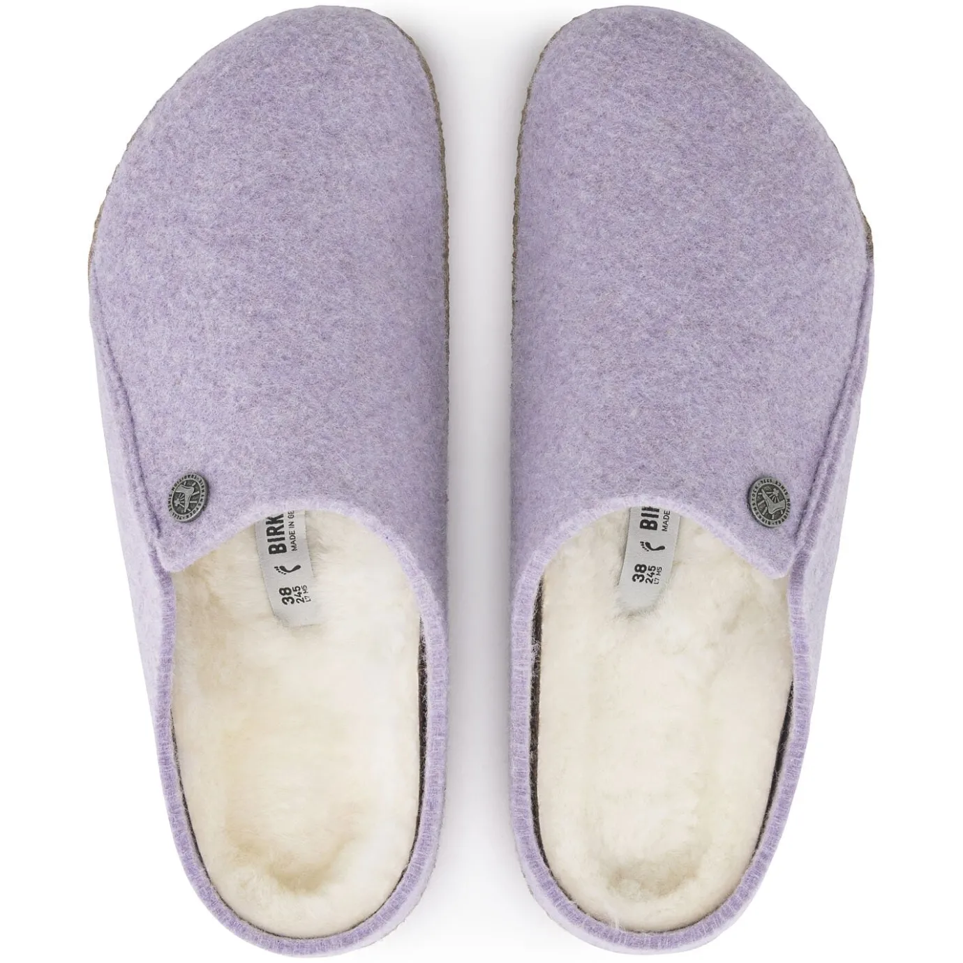Birkenstock Slippers<Zermatt Shearling Purple Fog