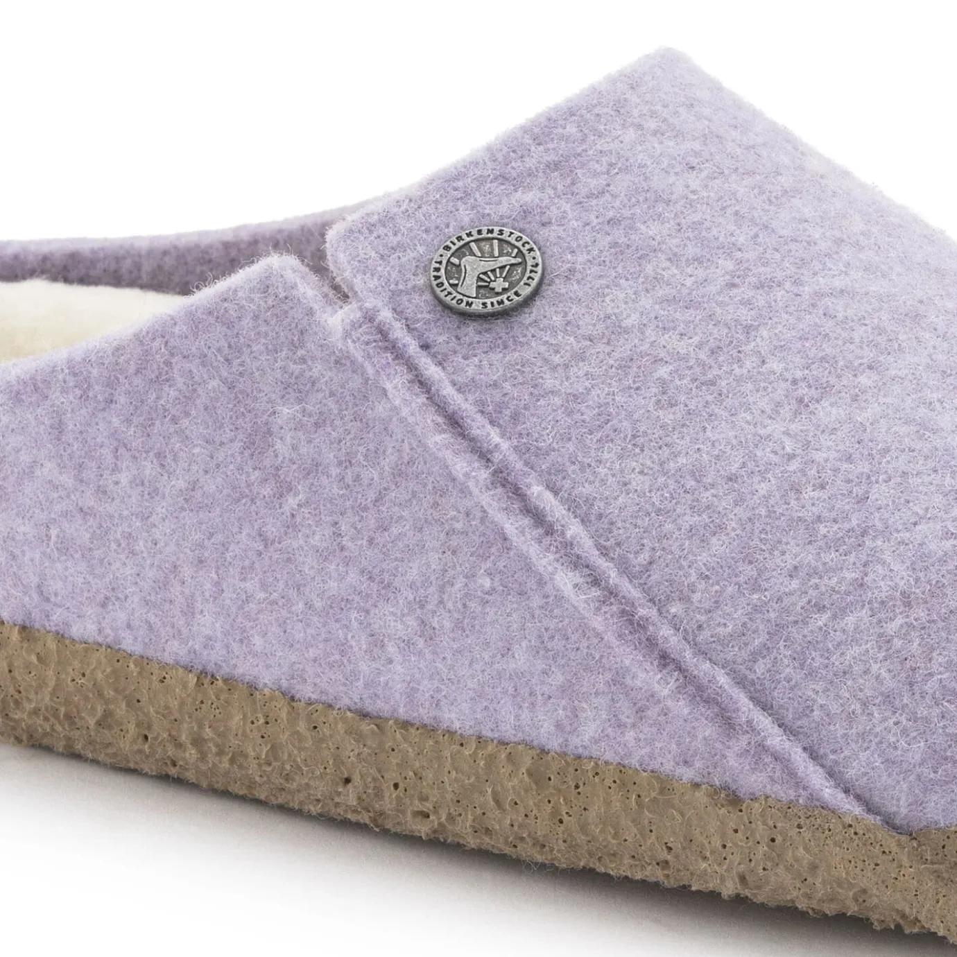Birkenstock Slippers<Zermatt Shearling Purple Fog