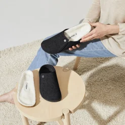 Birkenstock Slippers<Zermatt Shearling Anthracite