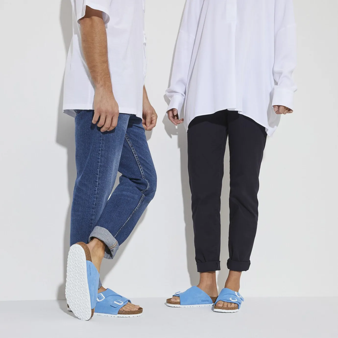 Birkenstock One-Strap Sandals<Zurich Sky Blue